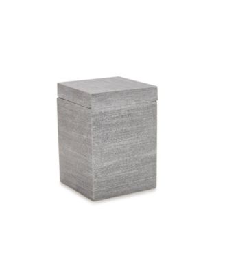 Cassadecor Dune Textured Resin Bathroom Jar