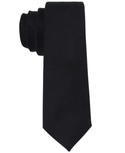 Calvin Klein X Liquid Luxe Skinny Solid Tie