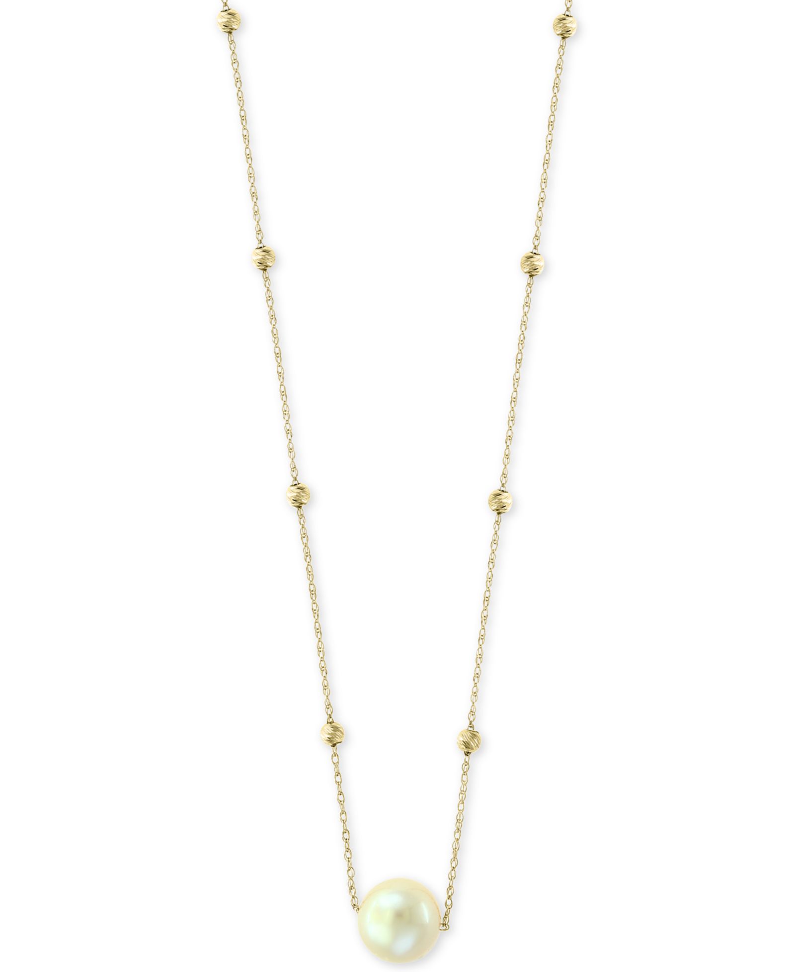 Подвеска EFFY® с культивированным речным жемчугом (8-1/2mm) в 14k золоте