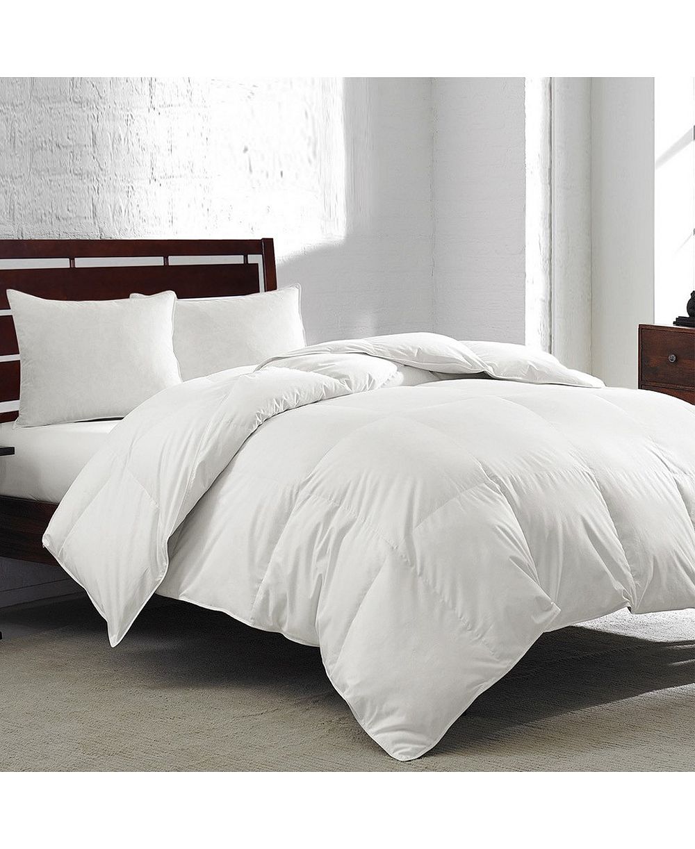 Royal Luxe White Goose Feather & Down 240 Thread Count Comforter, Twin, Exclusively at Macy’s