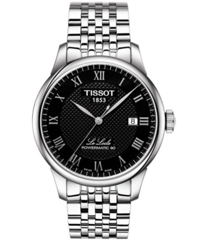 Tissot Мужские часы T-Classic Le Locle Powermatic 80, стальной браслет, 39.3mm