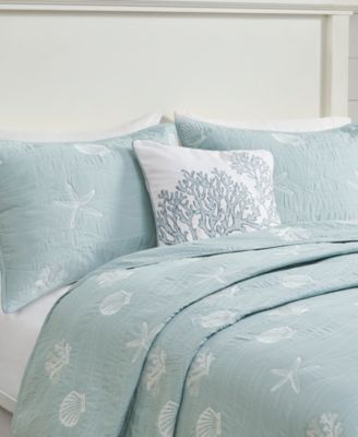 Harbor House Seaside Reversible 4-Pc. Quilt Set, King/California King