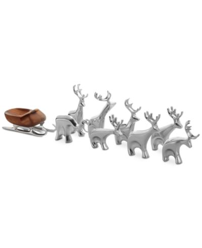 Набор Nambé Mini Reindeer 9 предметов