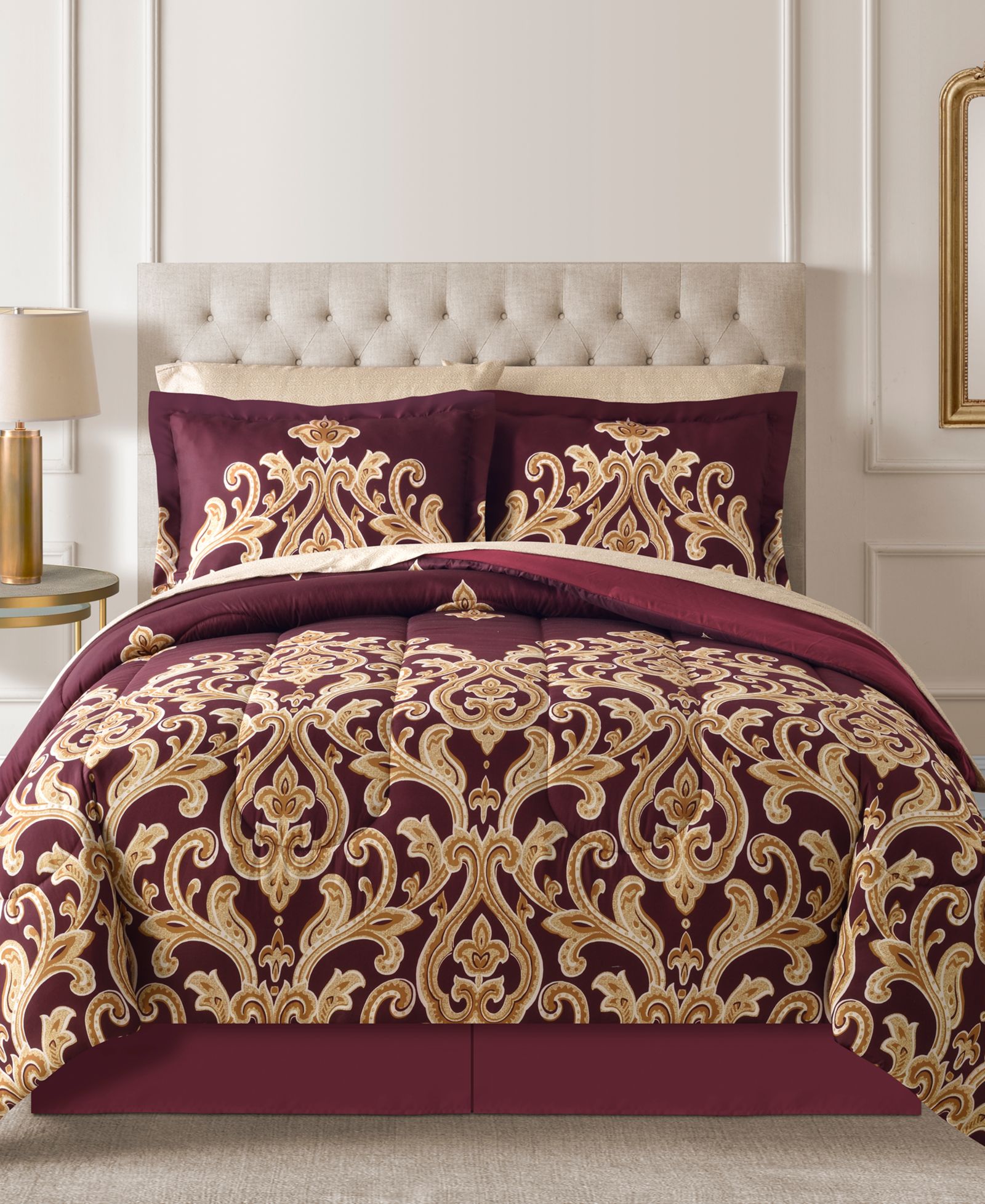 Macy's Amalanta Reversible 8-Pc. Comforter Sets
