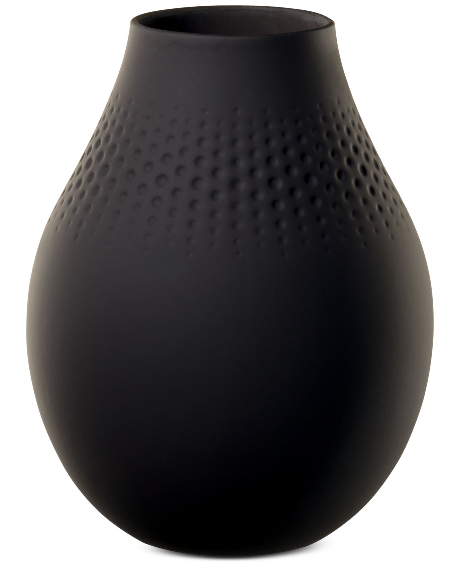 Villeroy & Boch Black Perle Vase NO.2