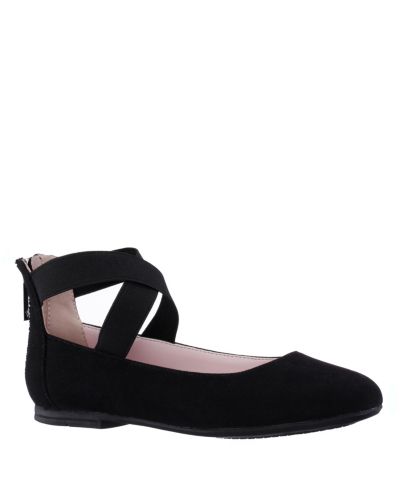 Nina Little Girls Marissa Crisscross Ankle Strap Ballet Flat