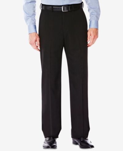 Мужские классические брюки Haggar Premium Stretch Classic-Fit Flat Front Suit Pants