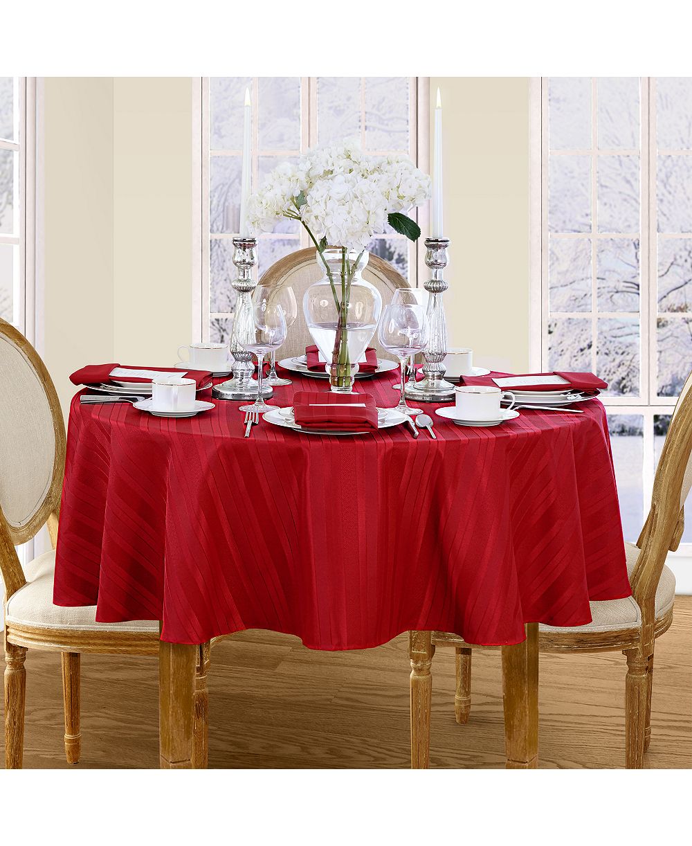 Кружевная скатерть Elrene Denley Stripe, 70"