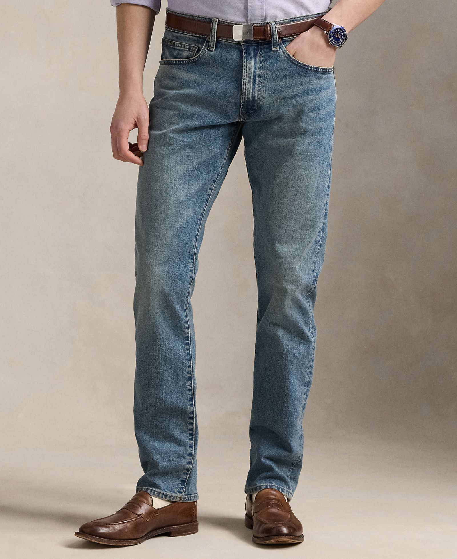 Polo Ralph Lauren Men's Varick Slim Straight Jeans