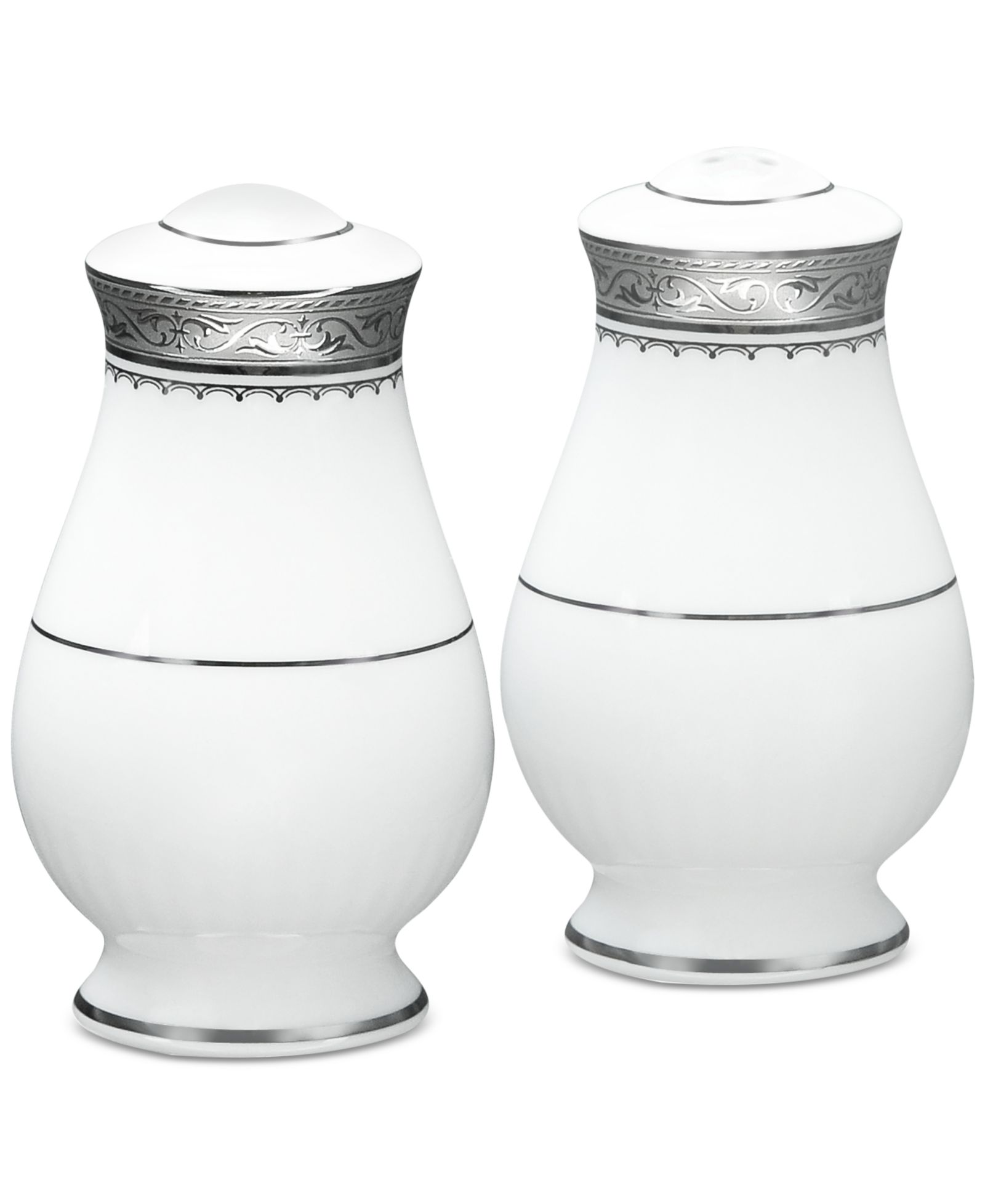 Солонка и перечница Noritake Odessa Platinum
