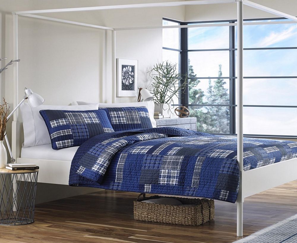 Комплект покрывала Eddie Bauer Eastmont Reversible, 3-Pc., Full/Queen