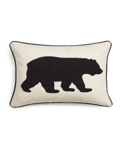 Eddie Bauer декоративная подушка с аппликацией медведя, 16" x 20"