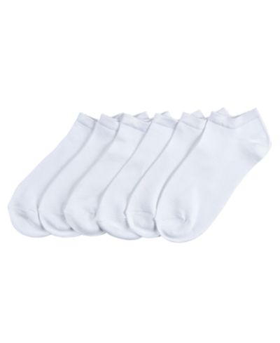 HUE® 6 Pack Super-Soft Liner Socks