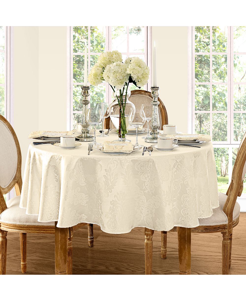 Elrene Barcelona Round Tablecloth, 90"