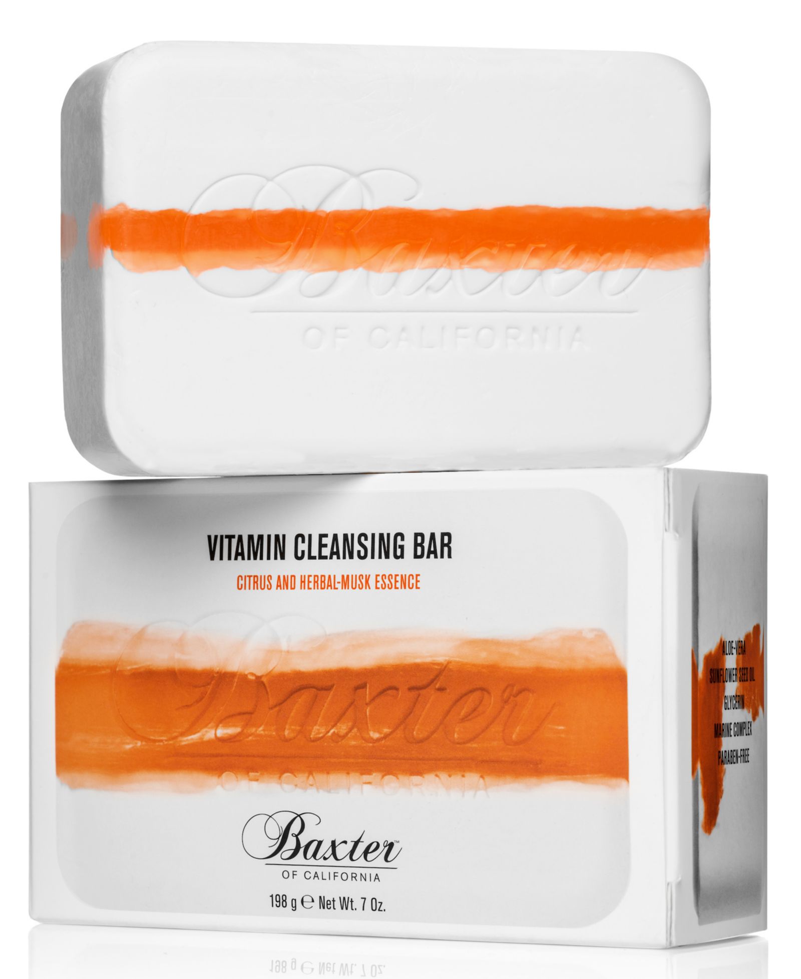 Очищающий крем Baxter Of California Vitamin Cleansing Bar - Citrus & Herbal-Musk Essence, 7-oz.