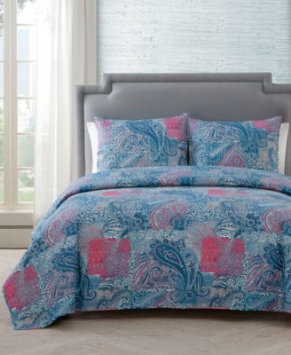 VCNY Home Ava Paisley комплект из 3 предметов, Full/Queen