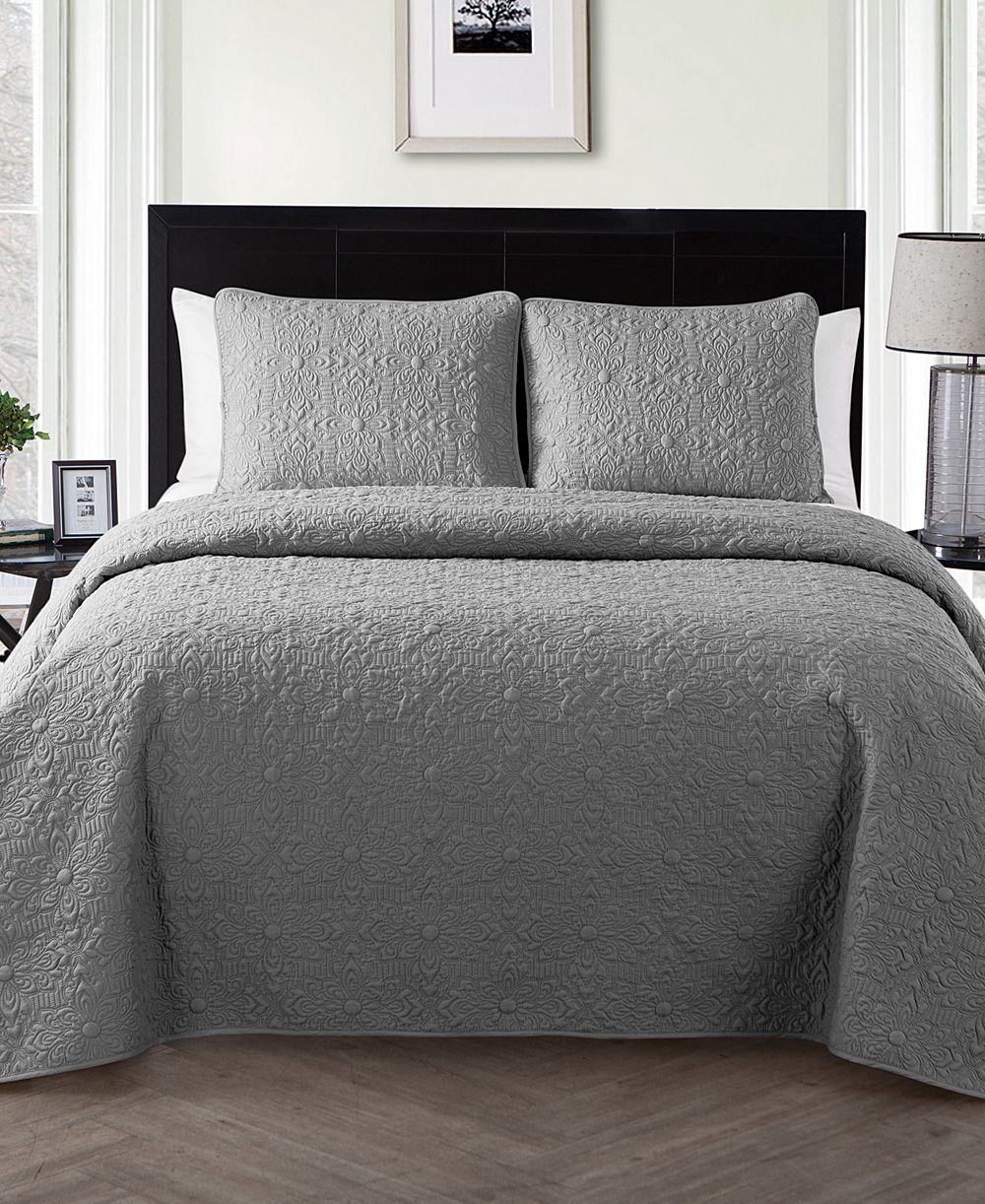 VCNY Home Caroline стеганый комплект из 2 предметов, Twin