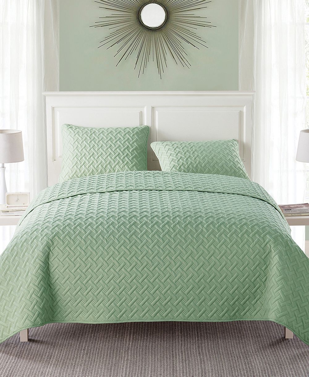 Комплект стеганых покрывал VCNY Home Nina Embossed, 2-Pc., Twin