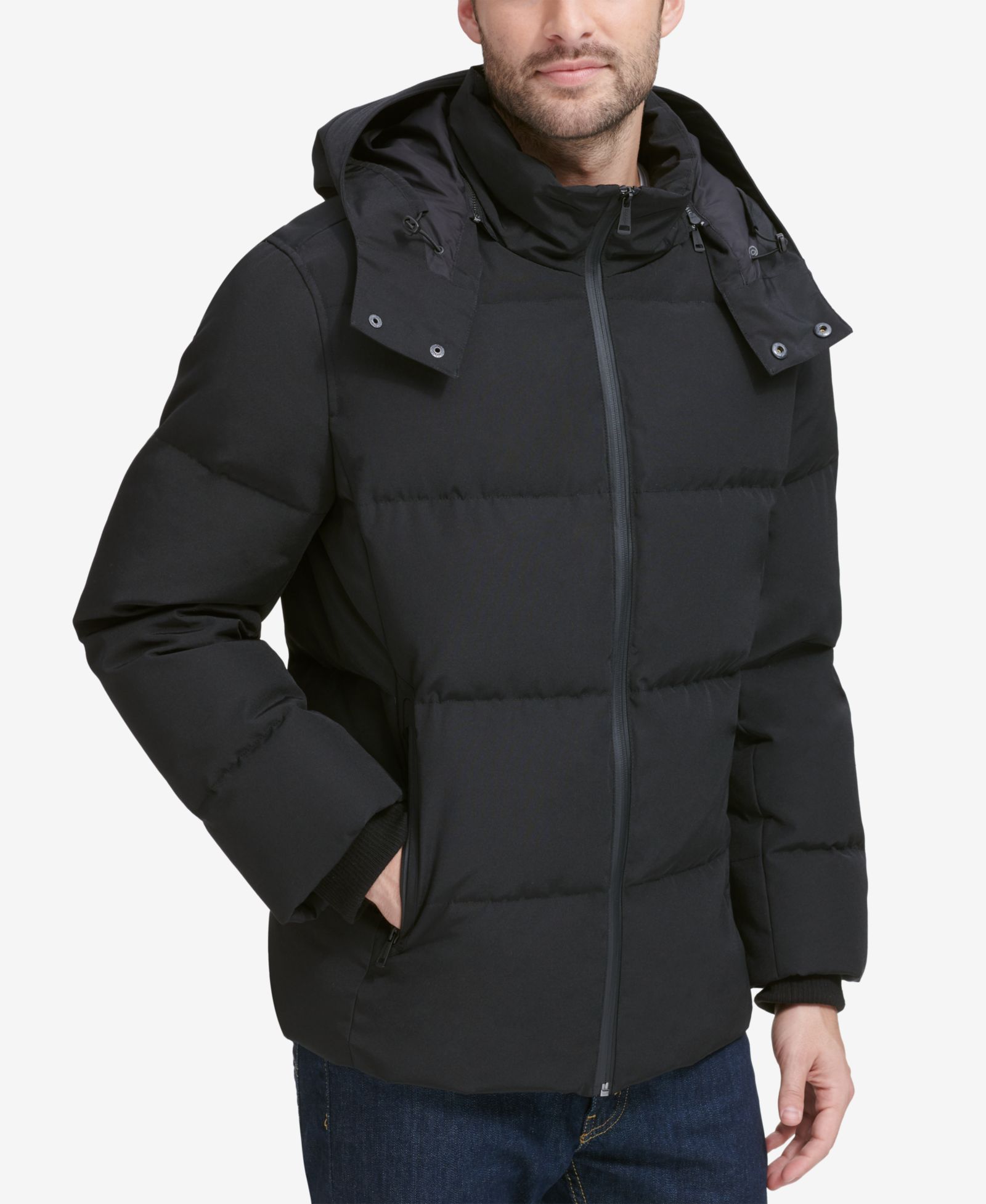 Cole Haan Мужская куртка-парка Kenny Puffer