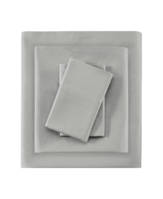 Madison Park 600 Thread Count Pima Cotton Sateen 4-Pc. Sheet Set, Queen