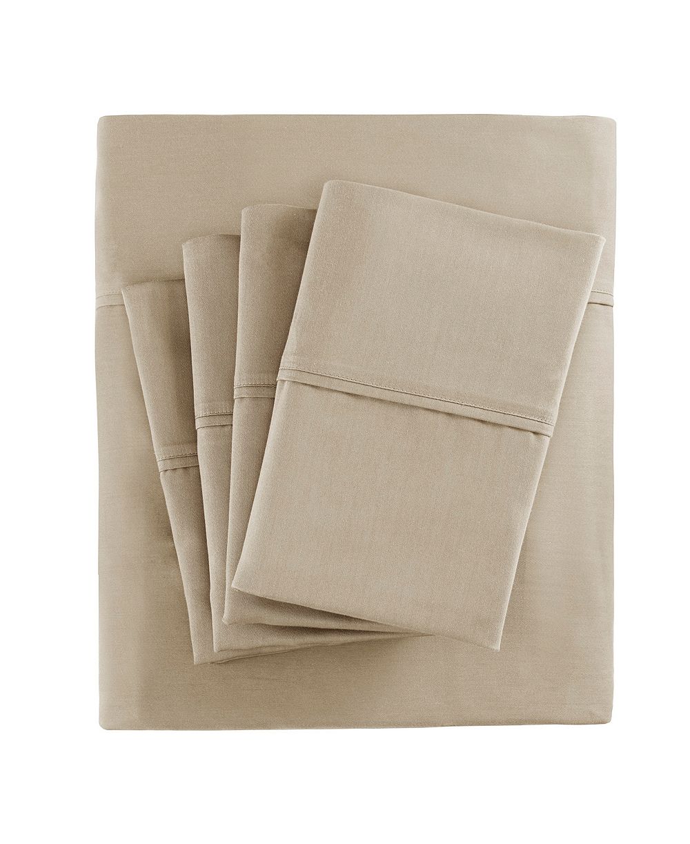 Madison Park 800 Thread Count Cotton Blend Sateen 6-Pc. Sheet Set, Queen