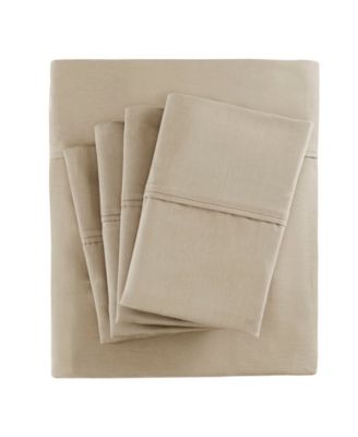 Madison Park 800 Thread Count Cotton Blend Sateen 6-Pc. Sheet Set, Queen