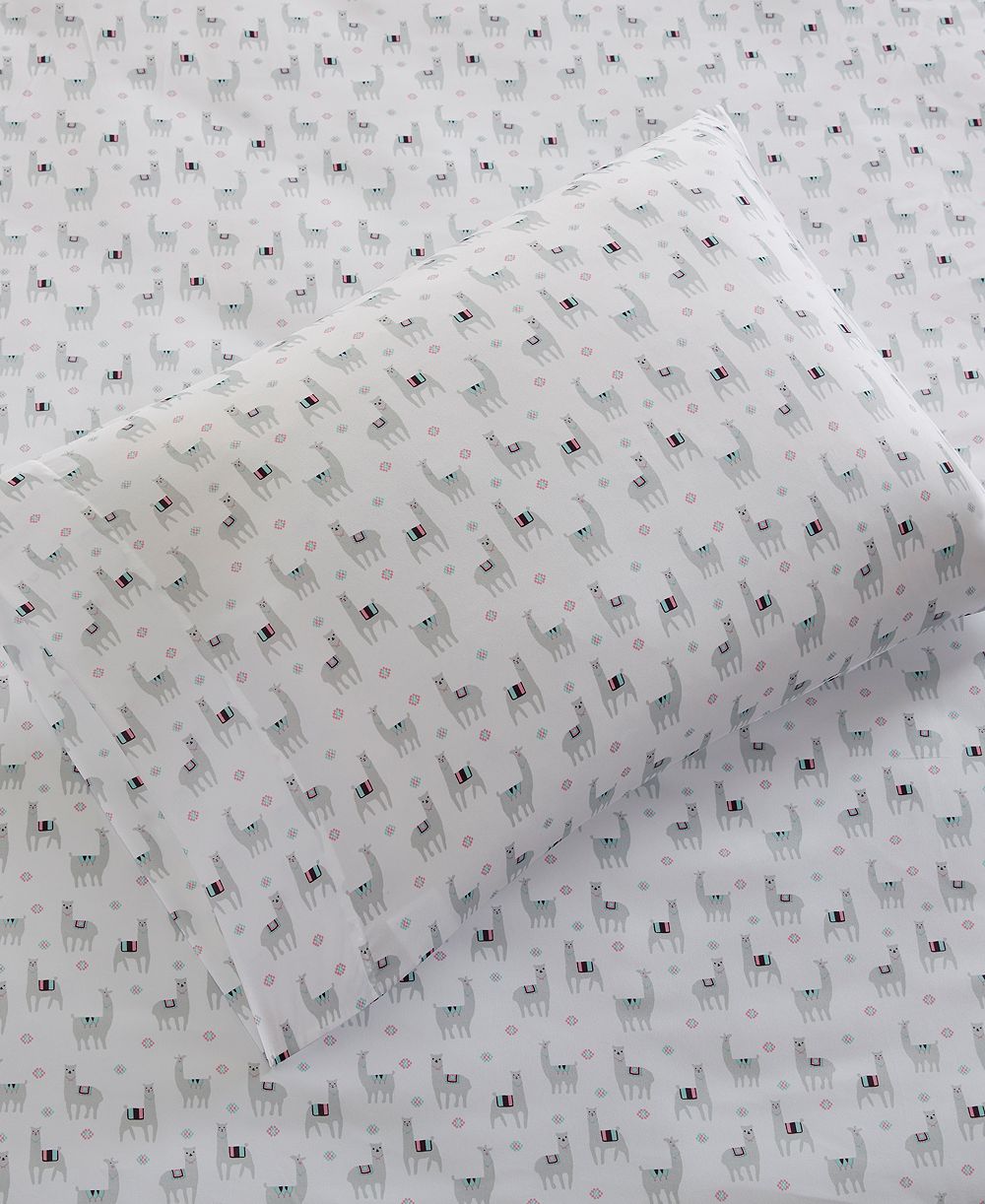 Intelligent Design Комплект из 4 простыней Microfiber с принтом, Full
