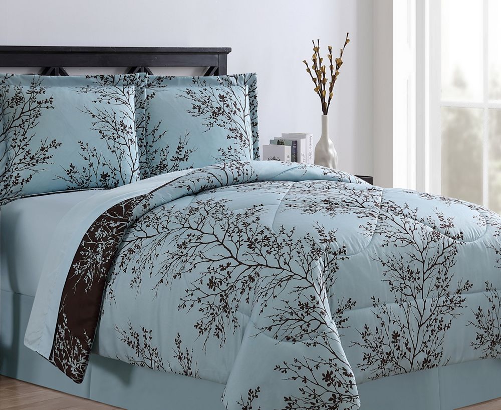 VCNY Home Leaf 8-Pc. Comforter Set, Queen