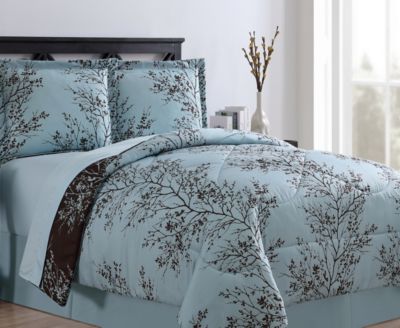 VCNY Home Leaf 8-Pc. Comforter Set, Queen