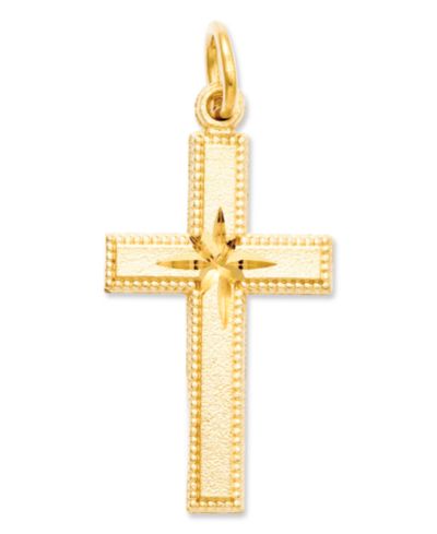 Подвеска-шарм 14k Gold Charm, Cross Charm