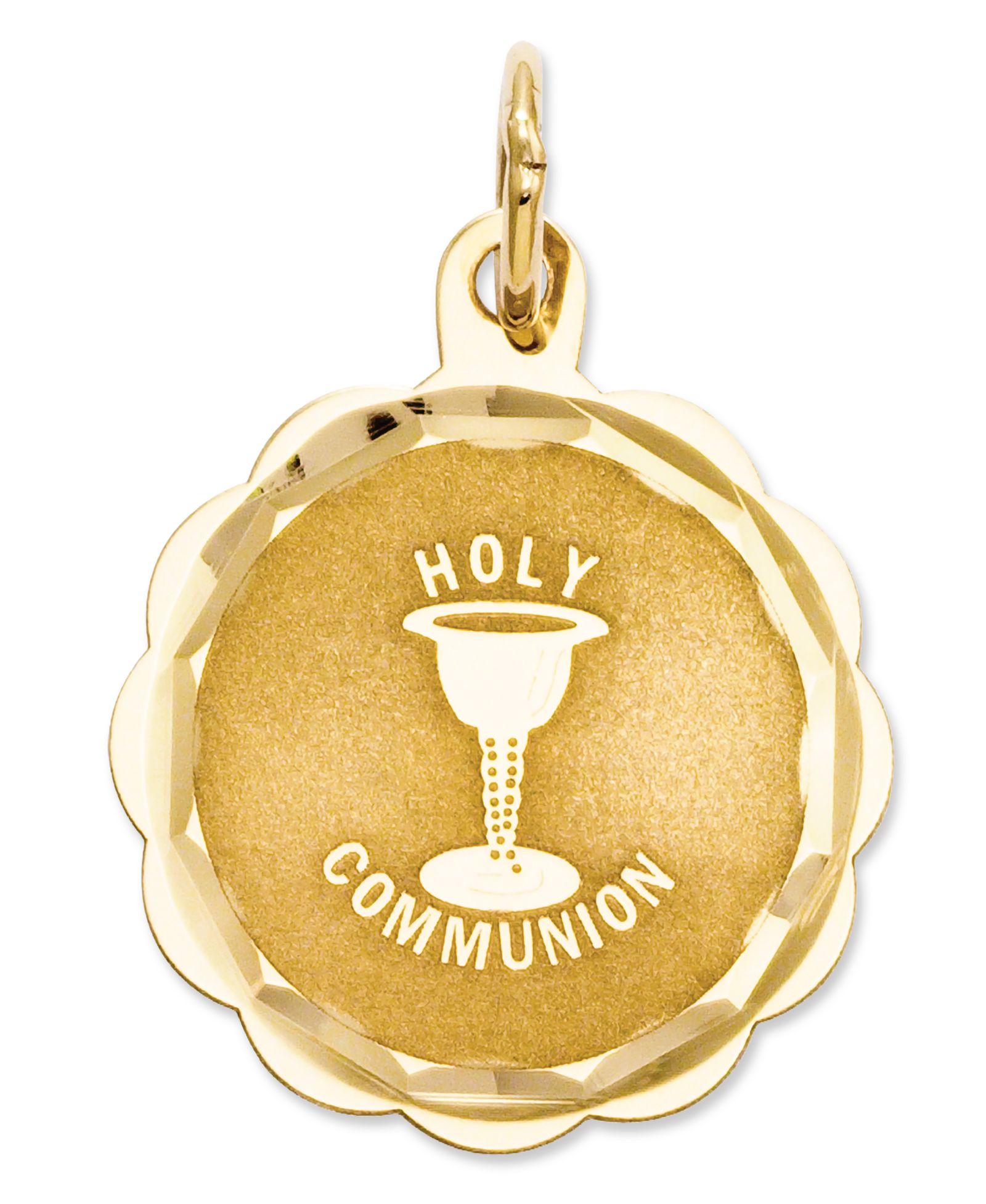 Подвеска 14k Gold Charm, Holy Communion