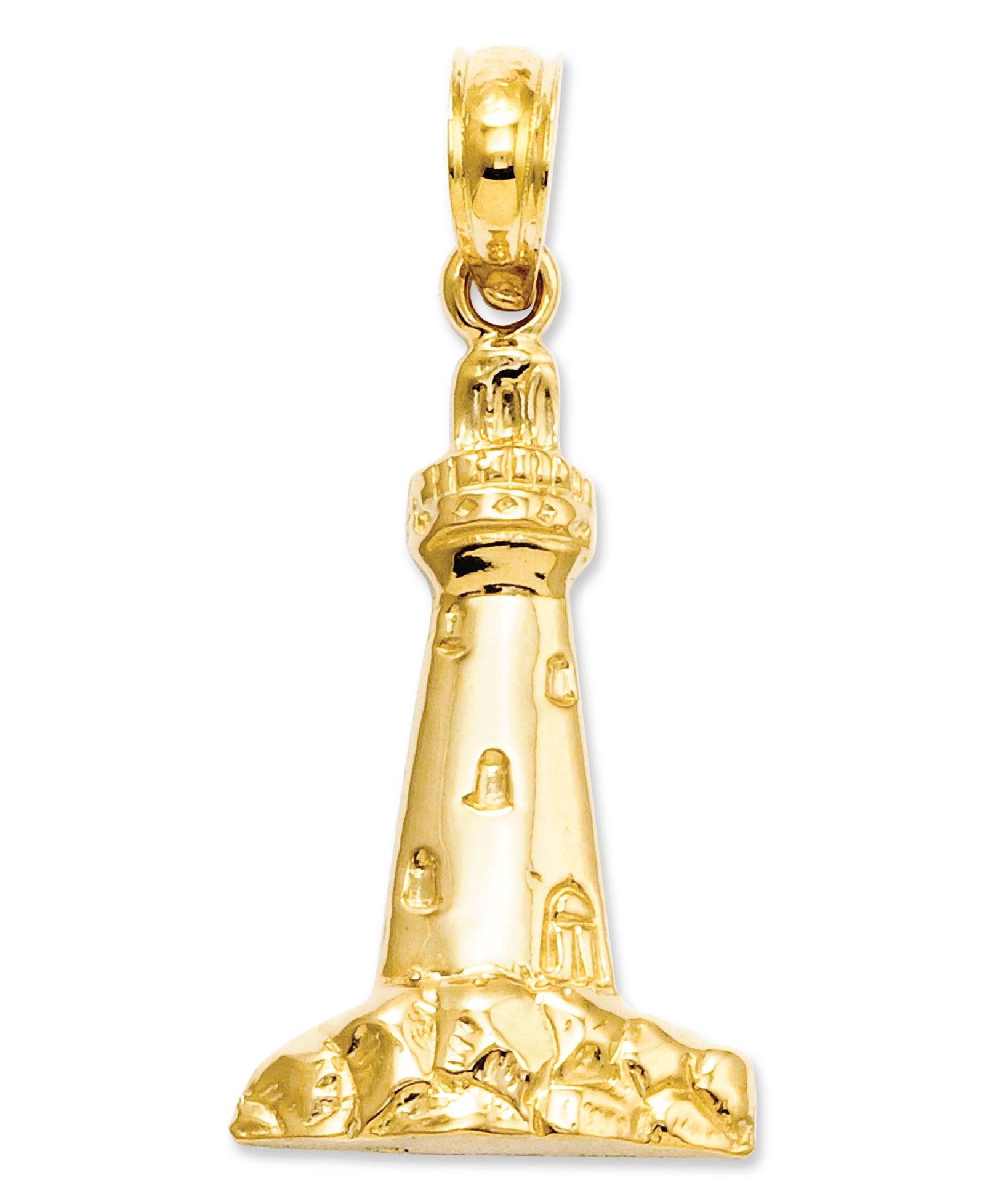 Подвеска-шарм 14k Gold Charm Lighthouse Charm