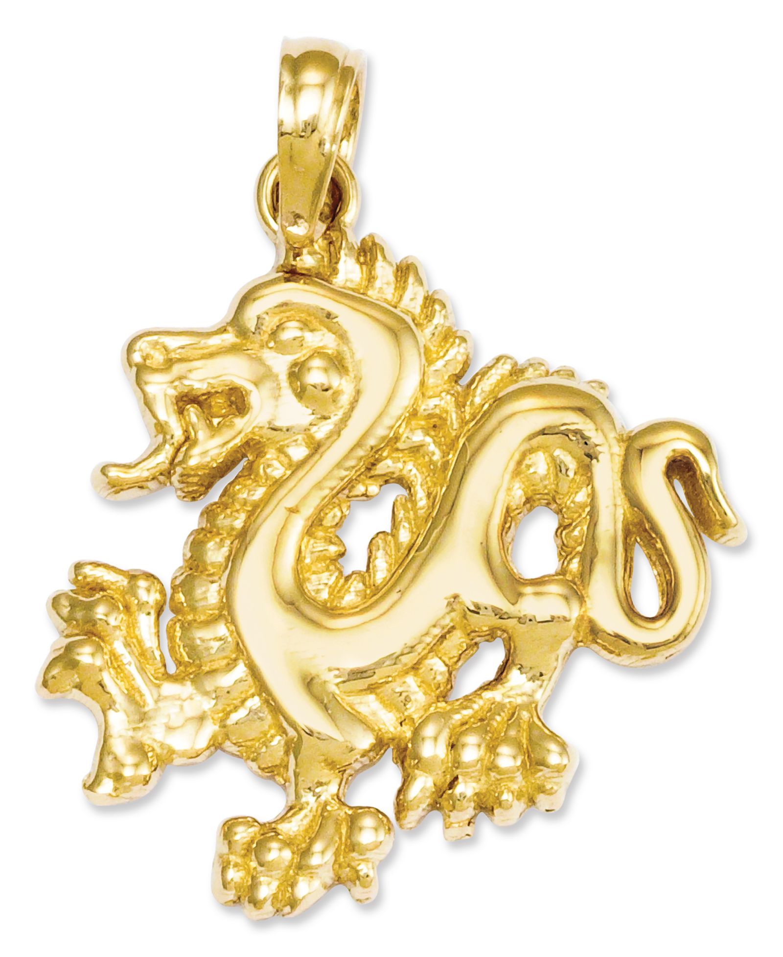 Подвеска Macy's 14k Gold Charm Small Dragon Charm