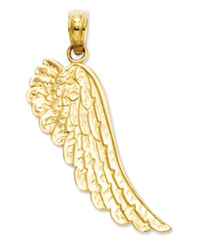 Подвеска Angel Wing, 14k Gold