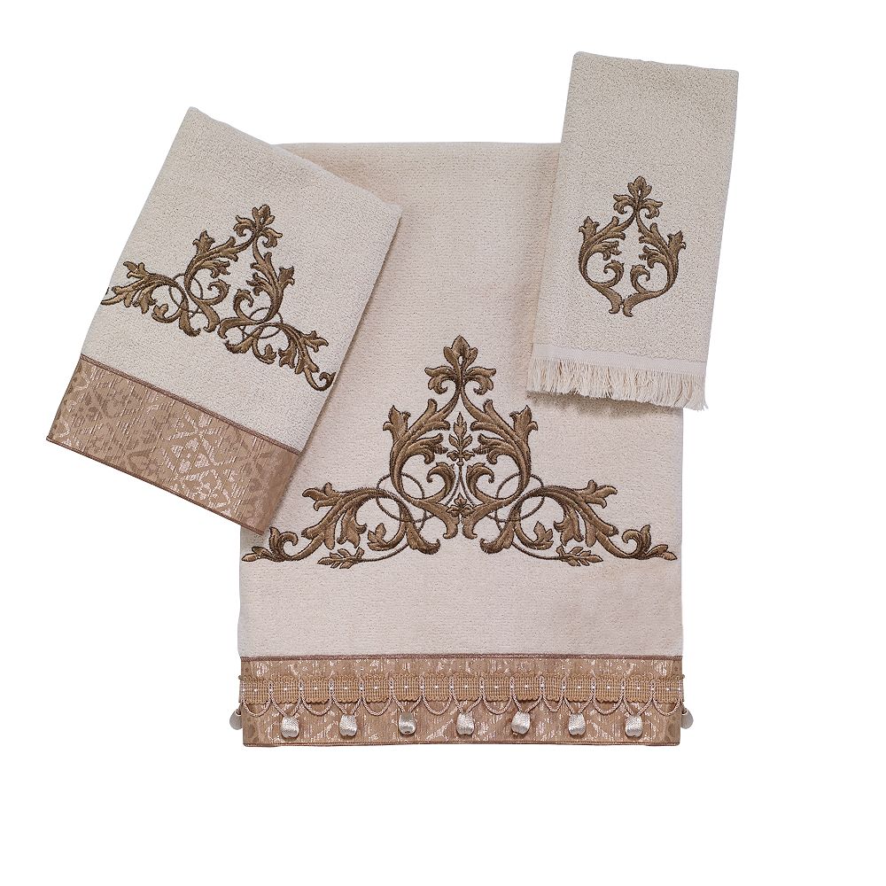 Полотенце для рук Avanti Monaco Embroidered Cotton, 16" x 30"