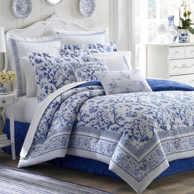 Комплект постельного белья Laura Ashley Charlotte Cotton Reversible, Twin