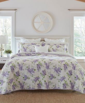 Laura Ashley комплект из 2 реверсивных одеял Keighley Cotton, Twin
