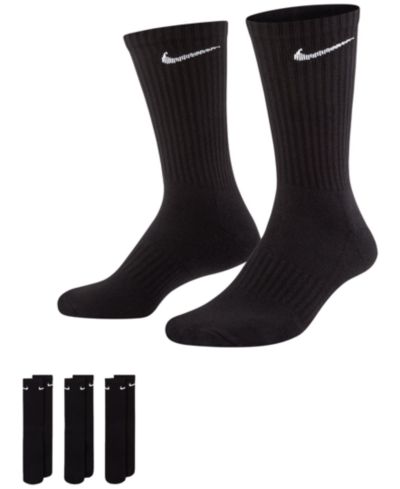 Nike Unisex Everyday Crew Socks, 3-Pack