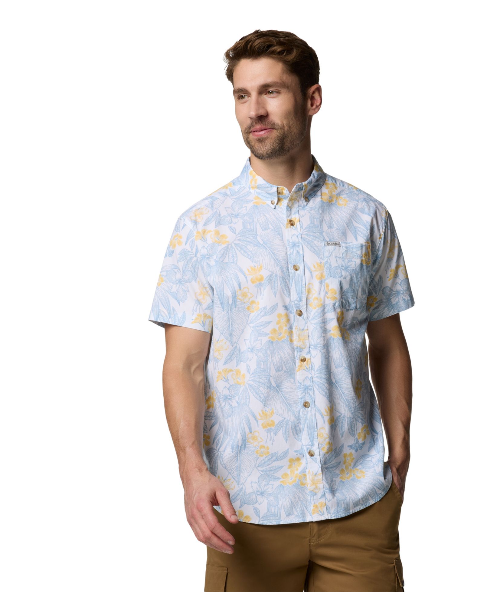 Columbia Men's Rapid Rivers Printed Shirt