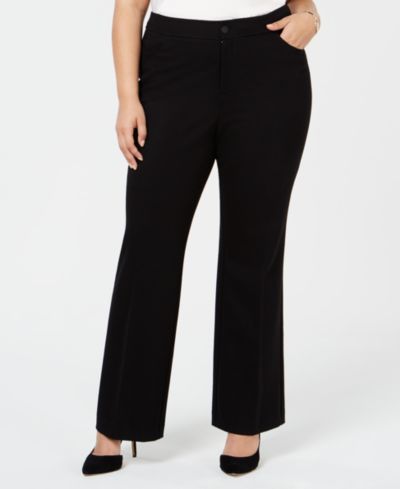 Anne Klein Plus Size широкие брюки