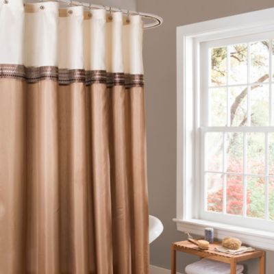 Lush Décor Terra Shower Curtain, 72" x 72"