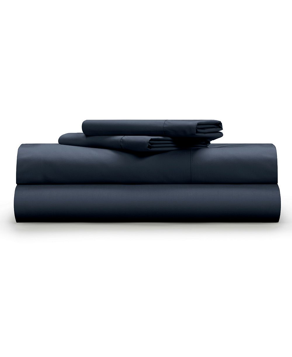 Pillow Guy Classic Cool Crisp 100% Cotton Percale 4-Pc. Sheet Set, Full