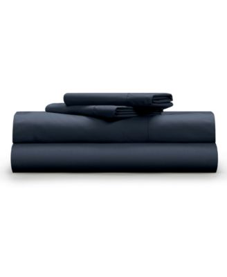 Pillow Guy Classic Cool Crisp 100% Cotton Percale 4-Pc. Sheet Set, Full