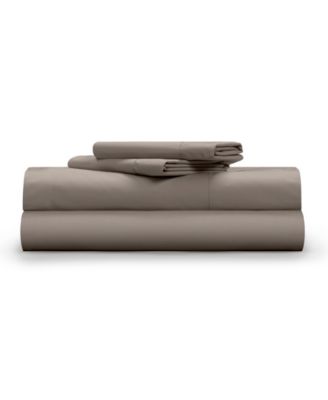 Pillow Guy Classic Cool & Crisp 100% Cotton Percale 4-Pc. Sheet Set, California King