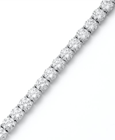 Arabella Sterling Silver Bracelet, Cubic Zirconia Tennis Bracelet (31 ct. t.w.)