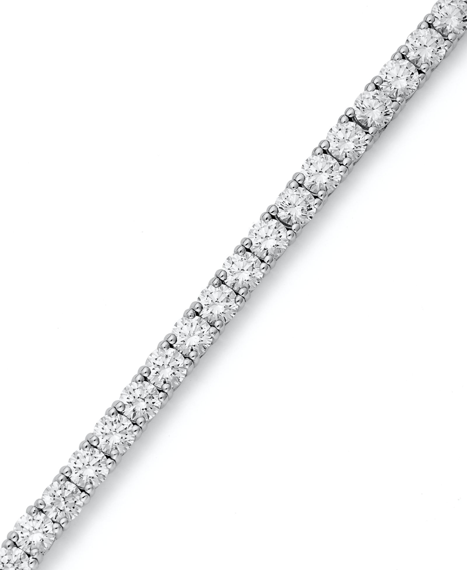 Браслет Arabella Sterling Silver, Cubic Zirconia Tennis Bracelet, 20-1/4 ct. t.w.