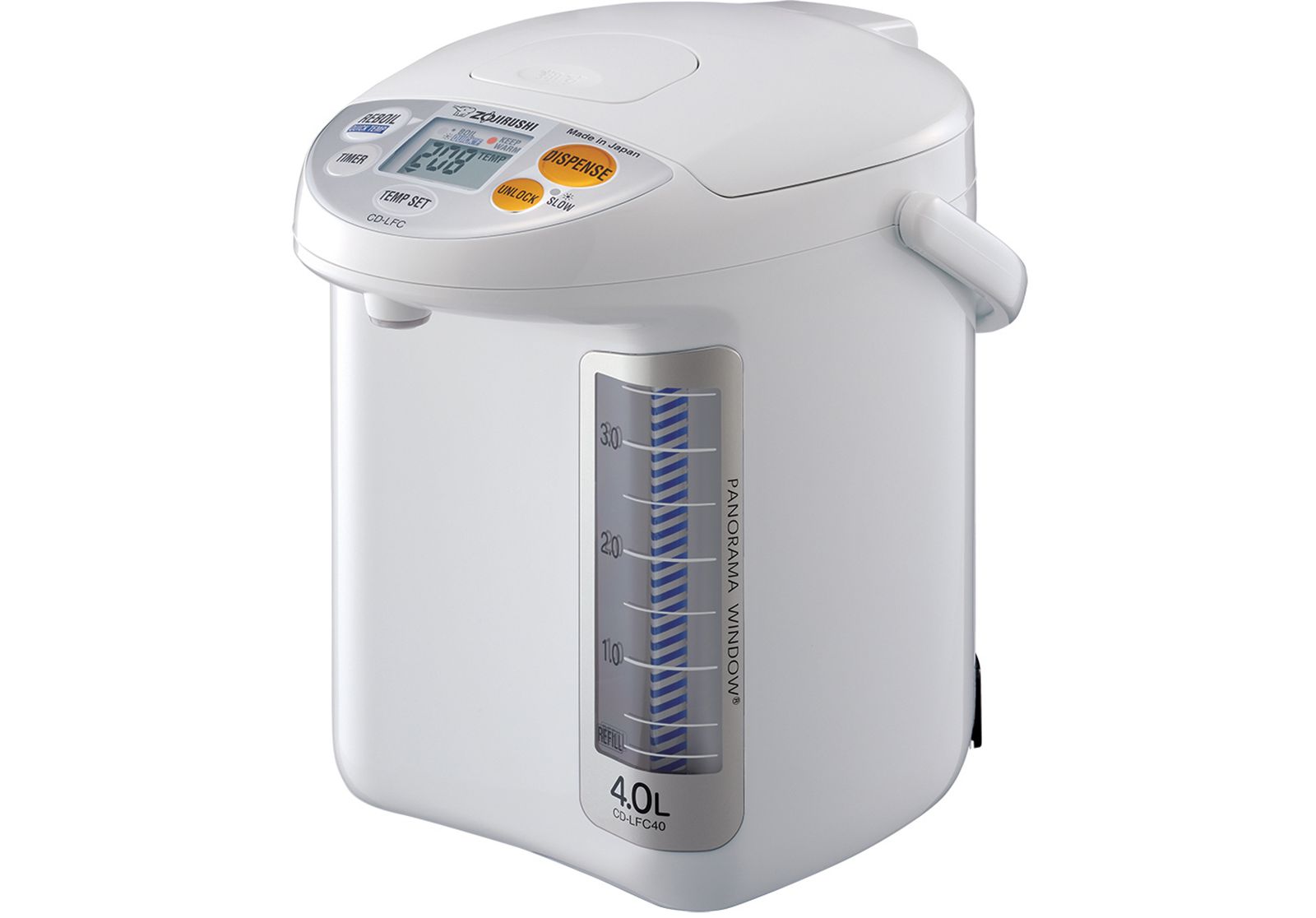 Zojirushi Panorama Window® Micom Boiler & Warmer 4L