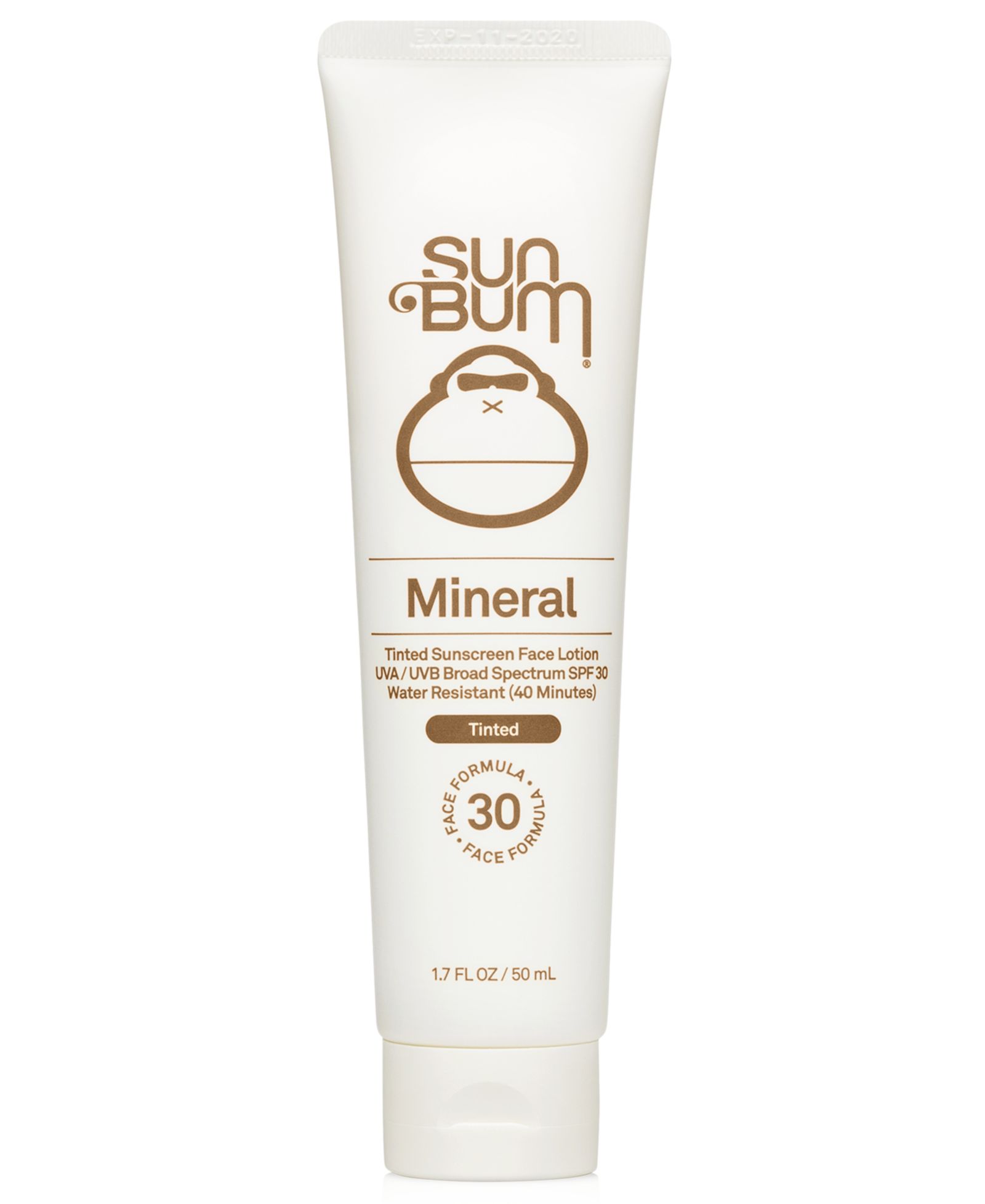 Sun Bum Mineral Tinted Sunscreen Face Lotion SPF 30