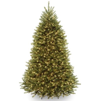 National Tree Company 6.5' Dunhill Fir Hinged Tree с 650 Clear Lights