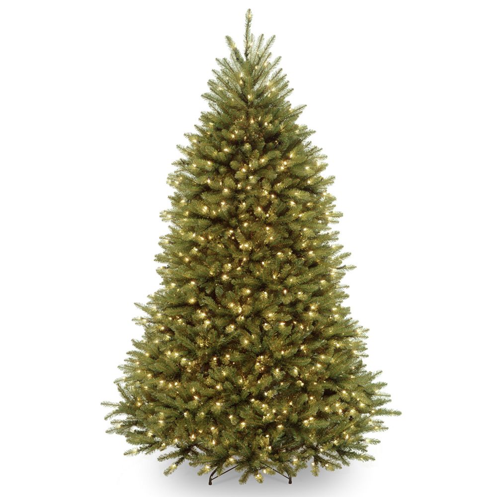Ель National Tree Company 7' Dunhill Fir Hinged с 650 LED Lights & PowerConnect™